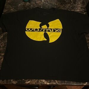 Wu-Tang Black and Yellow T-Shirt, Men’s 2XL